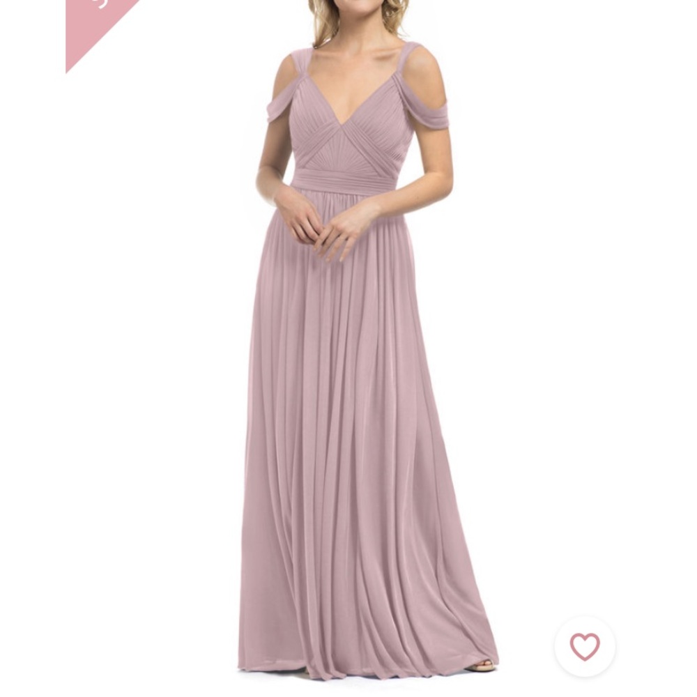 New Azazie Calla vintage mauve dress
